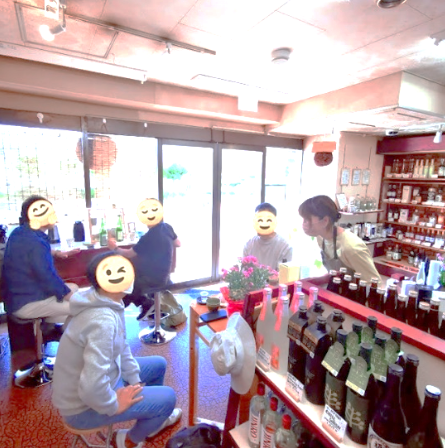 角打ち・試飲会の様子
