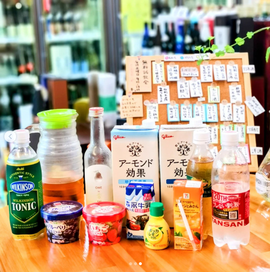角打ち・試飲会の様子